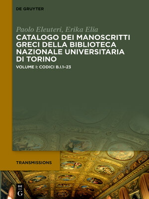 cover image of Codici B.I.1–23